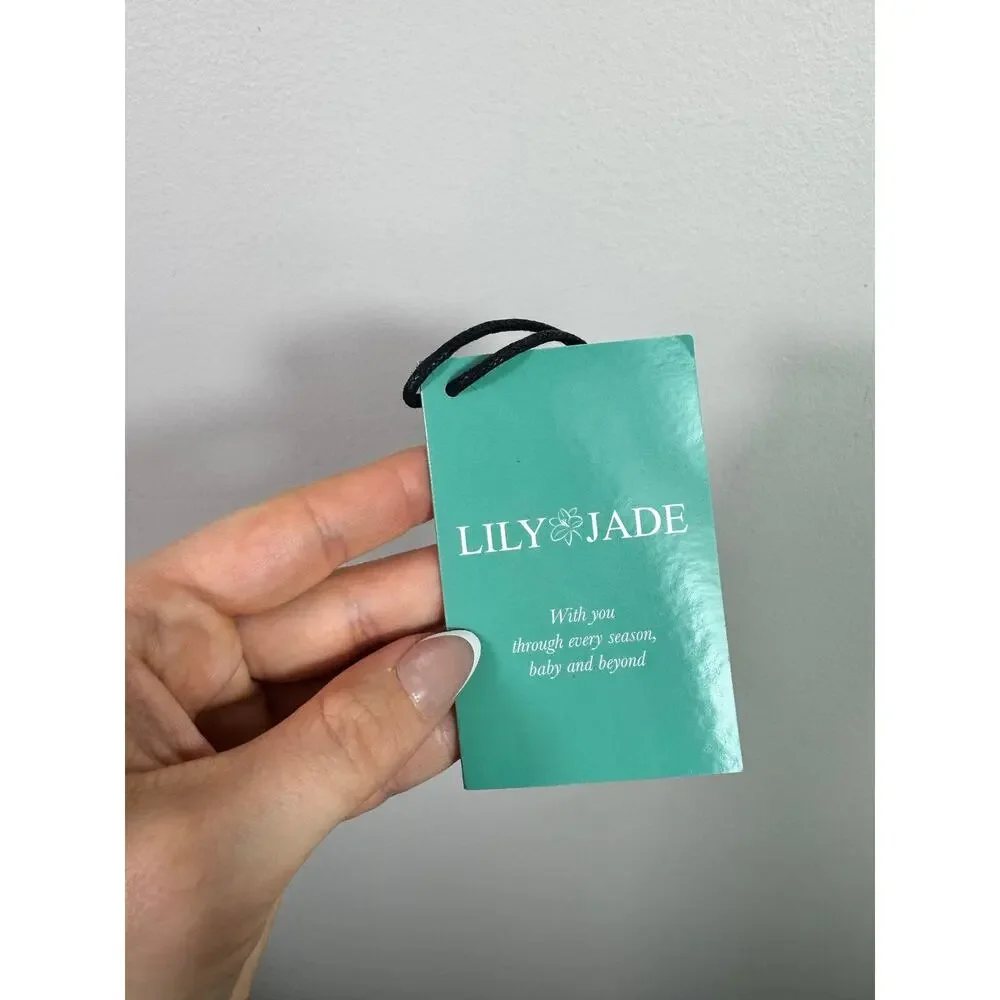 NWT Lily Jade Marie Leather Convertable Backpack Diaper Bag